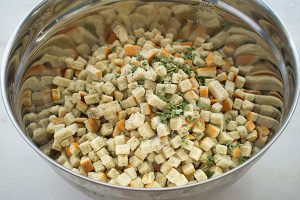 stuffing-cooking